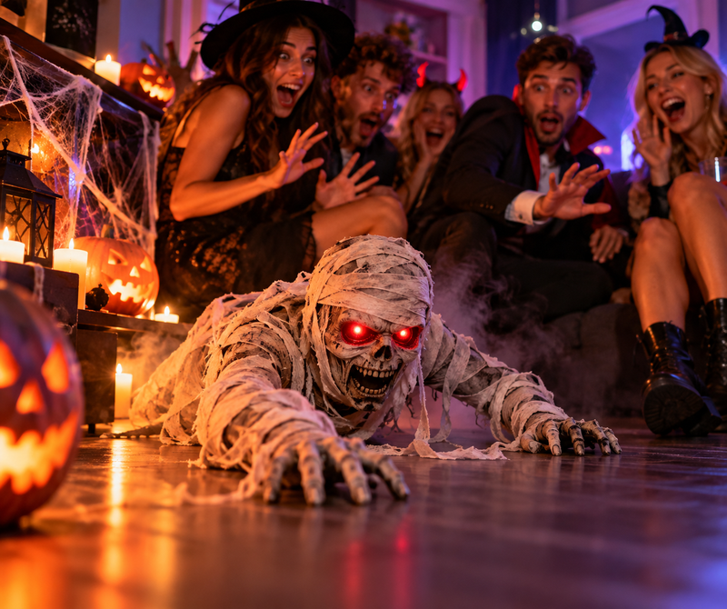 Schmeiß die Halloween-Party, auf die alle anderen neidisch sind.